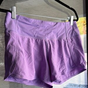 Lululemon Athletica Lavender Athletic Shorts